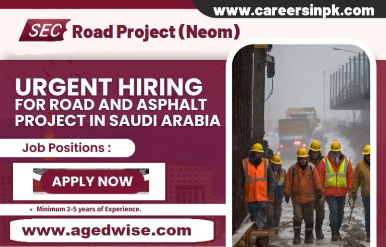 Job Opportunities in Road Project (Neom)