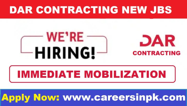 New Job Opportunities at DAR Contracting