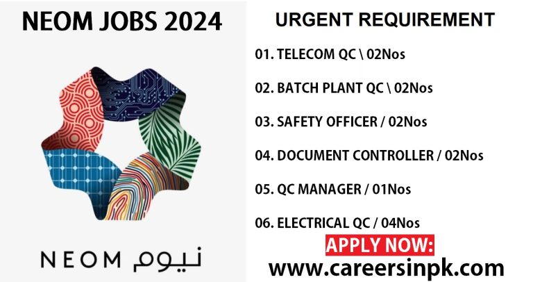 NEOM Jobs 2024 Construction Project